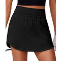 BirdieGirl Rally Sport skirt | High waist Elastic skirt - Black