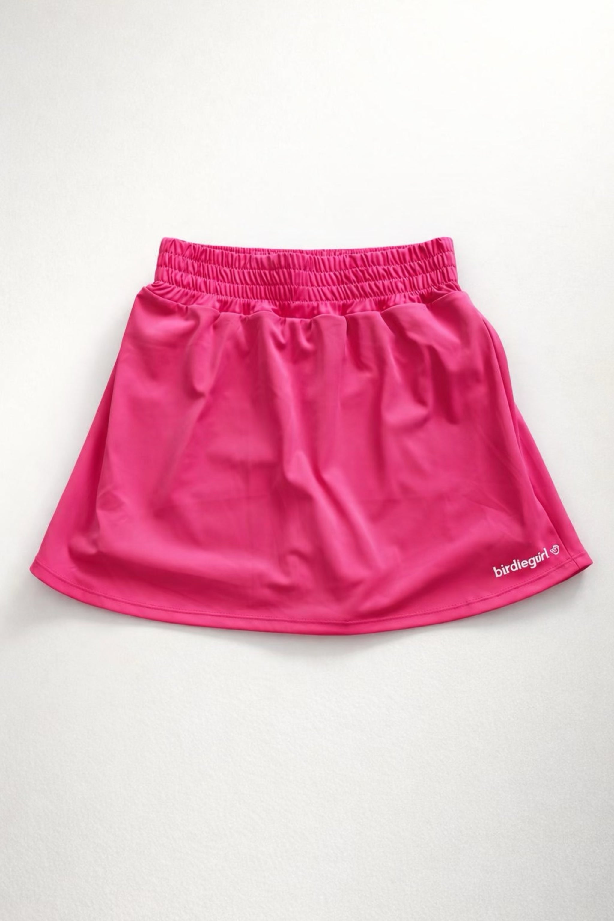 High waist Elastic skirt - Pink