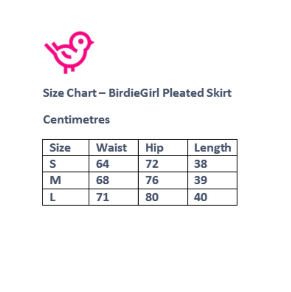 High waisted pleated skirt - Matcha