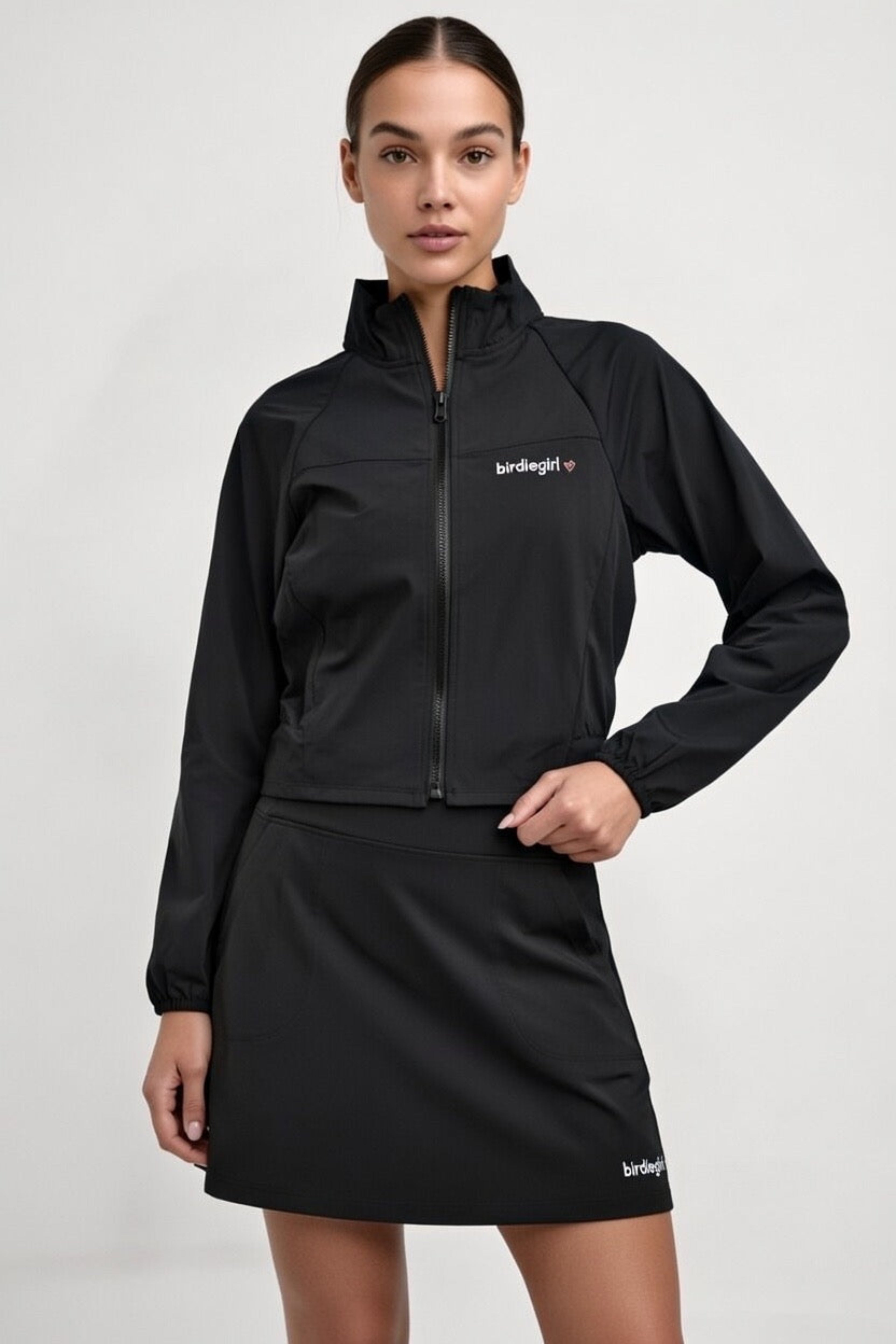 BirdieGirl Womens Golf & Padel Jacket | Lightweight Athleisure Sports jacket