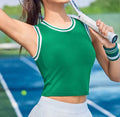 BirdieGirl Courtside Crop Vest - Mint